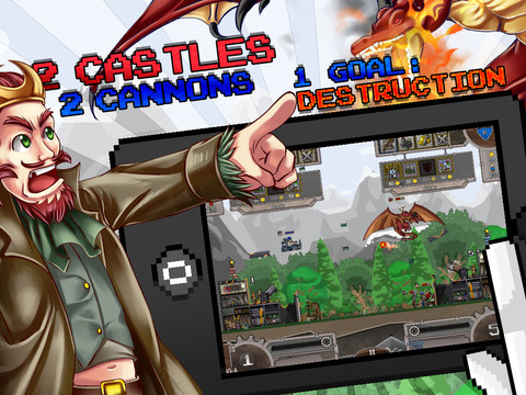 Cannon Crasha, affronta l’armata nemica e distruggi il castello avversario