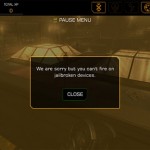 “Deus Ex: The Fall” limita l’uso delle armi sugli iPad jailbroken