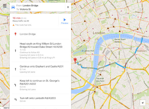 Google Maps 2.0 introduce il supporto nativo all’iPad