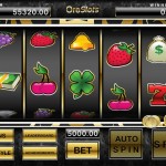Slot machine su iPad con il gioco Oro Slots