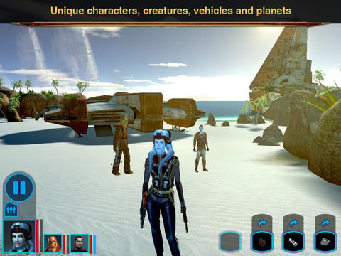 “Star Wars: Knights of the Old Republic” disponibile a metà prezzo su App Store!