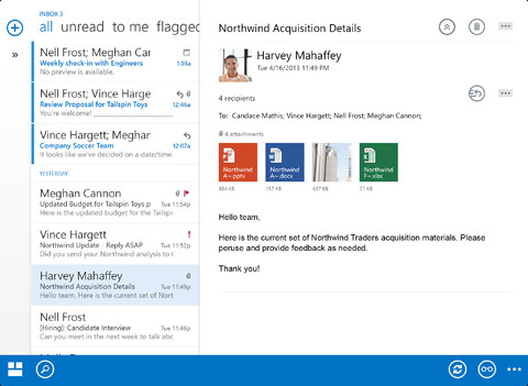Microsoft rilascia l’app nativa di Outlook per iOS