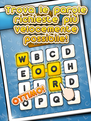 Woords!, un nuovo gioco di parole per iPhone ed iPad