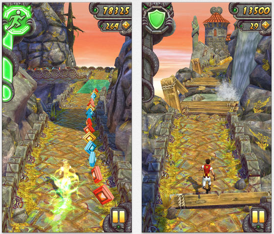 Usain Bolt corre su Temple Run 2