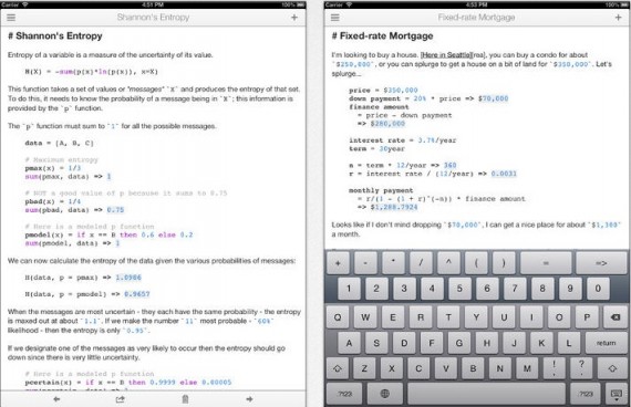 Con Calca prendi appunti e risolvi equazioni matematiche