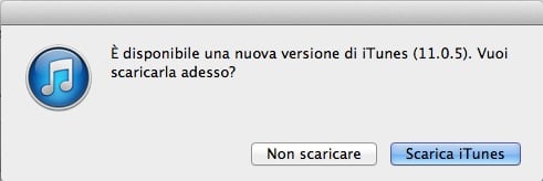 iTunes: Apple rilascia un nuovo aggiornamento, ora alla versione 11.0.5