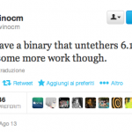 Il jailbreak untethered di iOS 6.1.3 è stato eseguito!