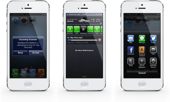Celeste 2: disponibile su Cydia il tweak per inviare e ricevere file via Bluetooth su iPad e iPad mini!
