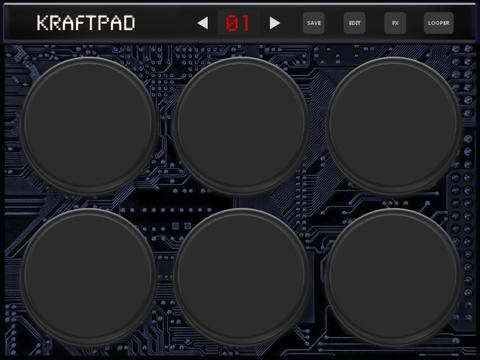 Kraftpad: un nuovo drumpad virtuale su App Store