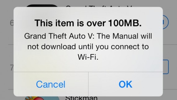 Apple aumenta il limite di download in 3G delle app