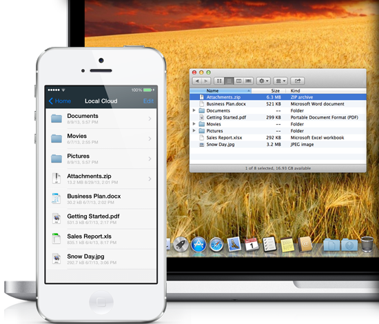 Nuovo update per Local Cloud, ora pronta per iOS 7
