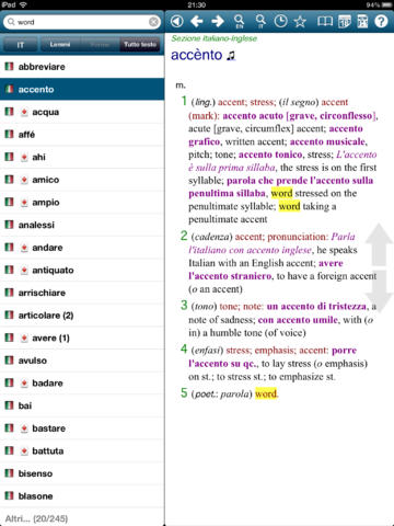 Il dizionario inglese “Il Ragazzini 2013” arriva su iPad