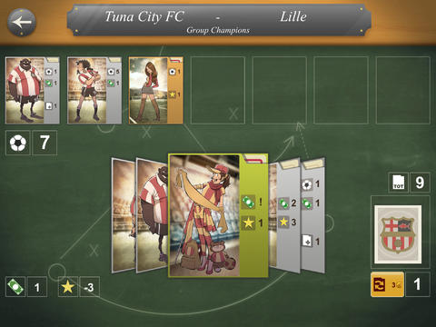 Strategia, calcio e carte nel gioco Football Seasons