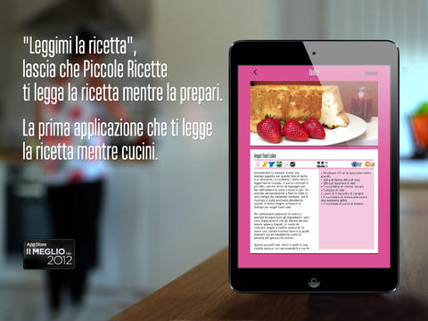 PiccoleRicette 4.0 arriva su App Store