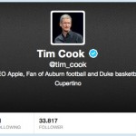 Tim Cook arriva su Twitter