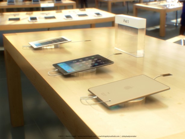 L’iPad 5 in un… Apple Store