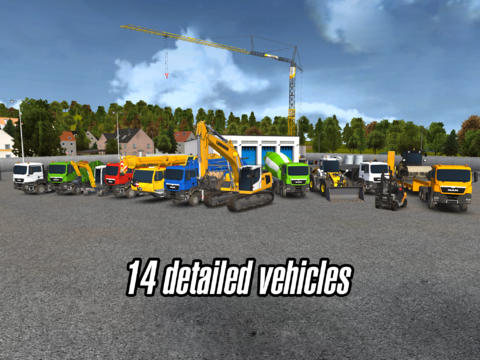 Construction Simulator 2014 iPad pic1