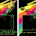 Galaxoid: grafica in stile pixel art e retro-shooter-game per iPad