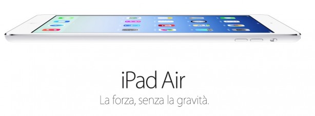 Da domani, iPad Air disponibile anche nei negozi Tim