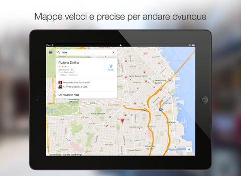 Google aggiorna “Maps” per iOS