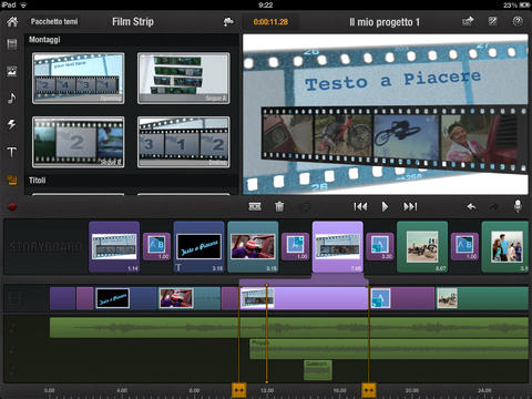 Con il nuovo Pinnacle Studio per iPad l’editing dei video creativi è facile e veloce