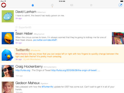 Twitterific 5.5.2 disponibile su App Store