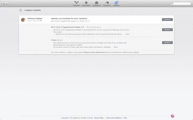 Disponibile iTunes 11.1.1 per correggere alcuni bug