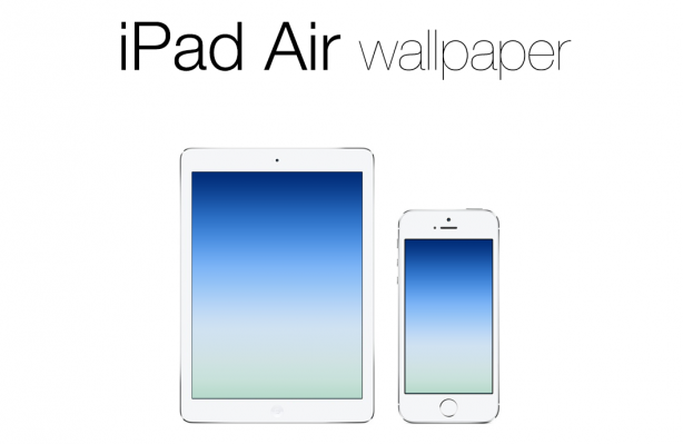 Un designer ricrea lo sfondo del nuovo iPad Air e lo rende disponibile per il download