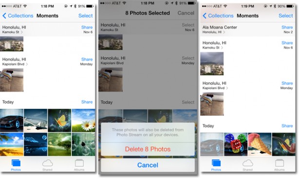 iOS 7: le anteprime delle immagini cancellate “risorgono” a causa di un bug