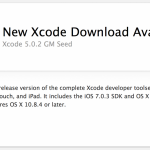Disponibile Xcode 5.0.2 GM per gli sviluppatori