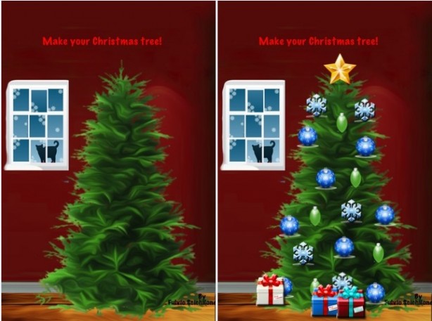 Addobba l’Albero di Natale, app gratuita per decorare su iPad alberelli virtuali