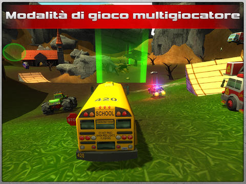 Crash Drive 2: gareggia con veicoli di vario tipo su circuiti bizzarri