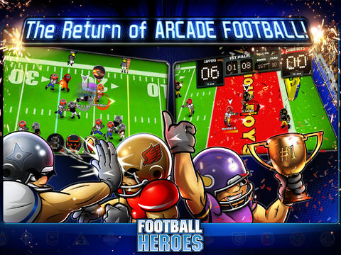 Football Heroes HD: nuovo gioco gratuito dedicato al football americano