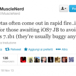 MuscleNerd: state alla larga da iOS 7.1