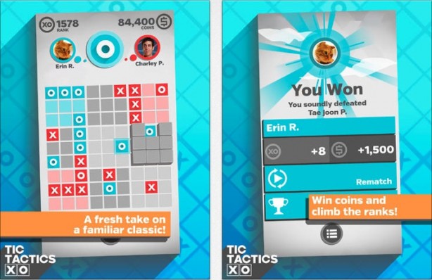 Un nuovo modo di fare tris con il gioco gratuito Tic Tactics