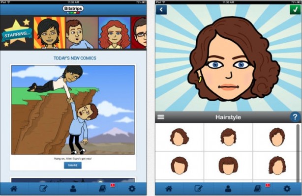 Crea il tuo avatar e pubblica su Facebook delle simpatiche vignette in stile fumetto con Bitstrips