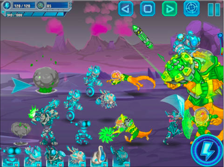 Battaglie spaziali con i robot in Stellar Wars