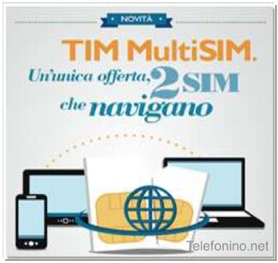 Con Tim MultiSIM sfrutti il traffico dati su 2 SIM