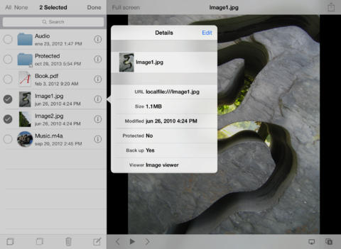 USB Disk Pro - The File Manager for iPad pic1