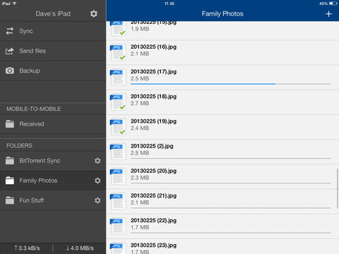 BitTorrent Sync arriva su iPad: trasferisci i file in tutta sicurezza