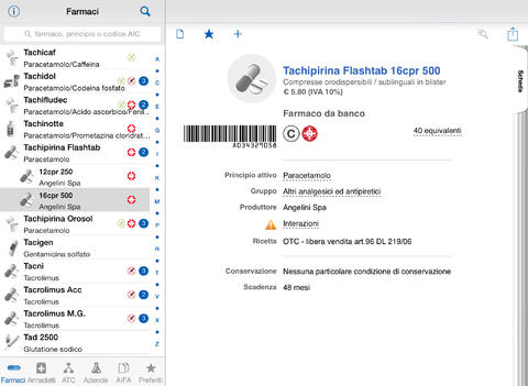 iFarmaci Free iPad pic0