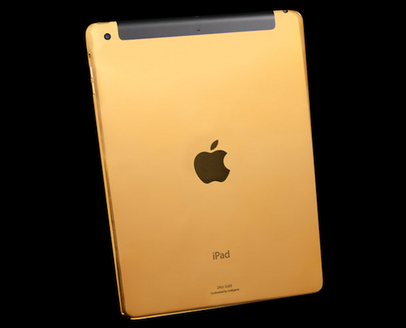 Goldgenie ha prodotto un iPad Air completamente d’oro!