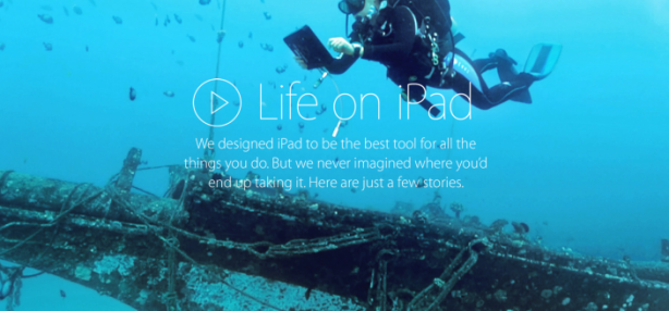 “Life on iPad”: una nuova pagina web di Apple che mostra gli utilizzi lavorativi dell’iPad