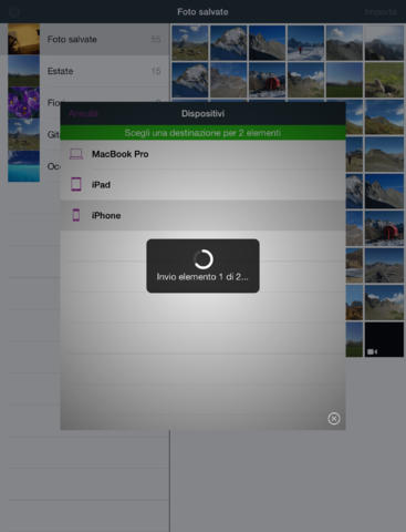Picture Transfer, l’app per trasferire velocemente foto e video da iPad