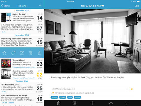 Day One 1.12 disponibile su App Store