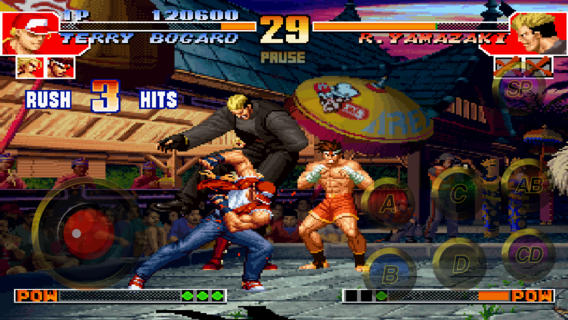 Combattimenti arcade su iPad con “King of Fighters ’97”