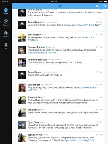 Twitter per iPad si aggiorna alla versione 6.0