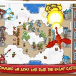 Proteggi le mura in Castle Raid 2: gioco di strategia per iPad e iPhone