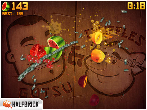 Fruit Ninja HD iPad pic1