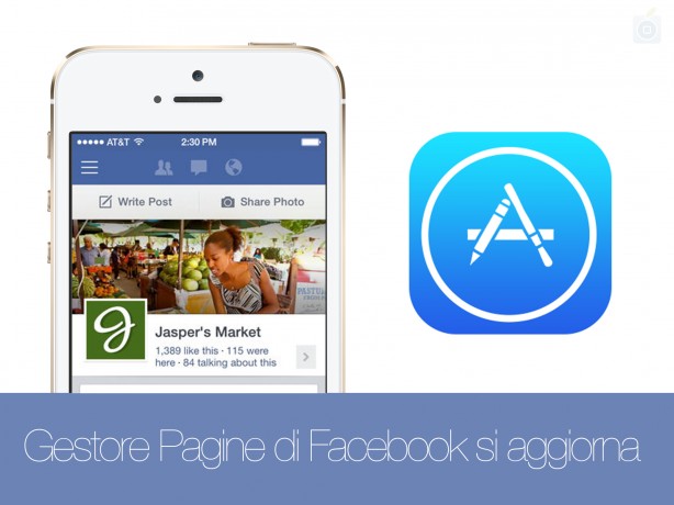 Gestore Pagine di Facebook si aggiorna per iOS 7